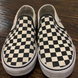 Checkered Vans